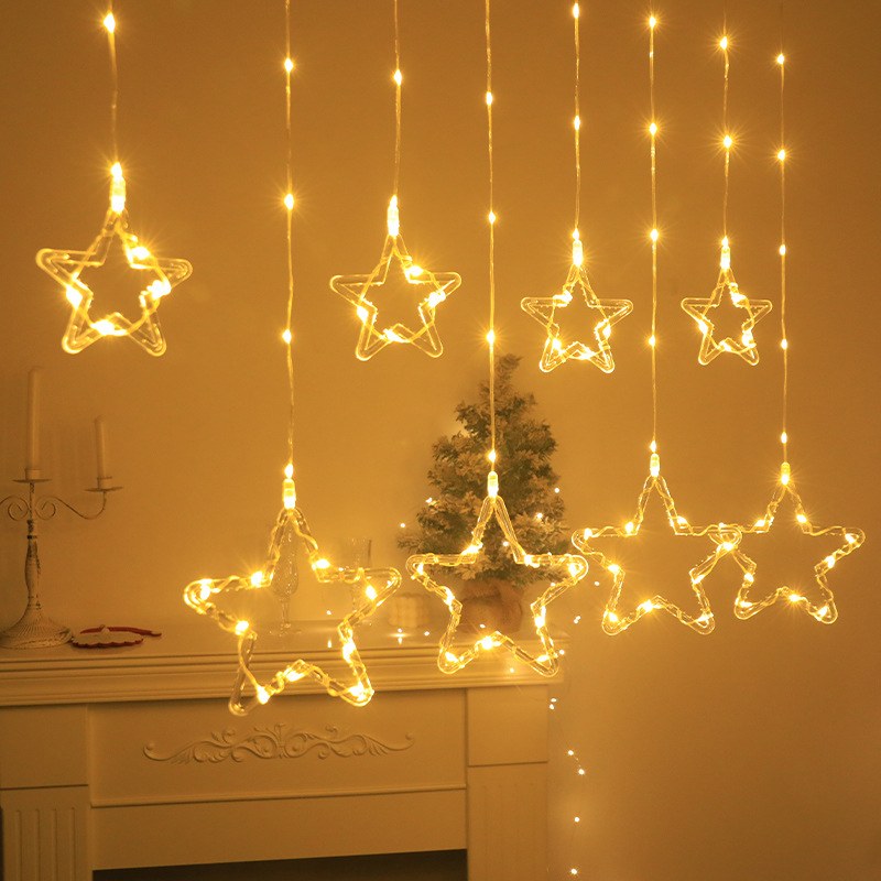 Wholesale LED Icicle Light 5 Big Star5 Small Star – YZ-40018