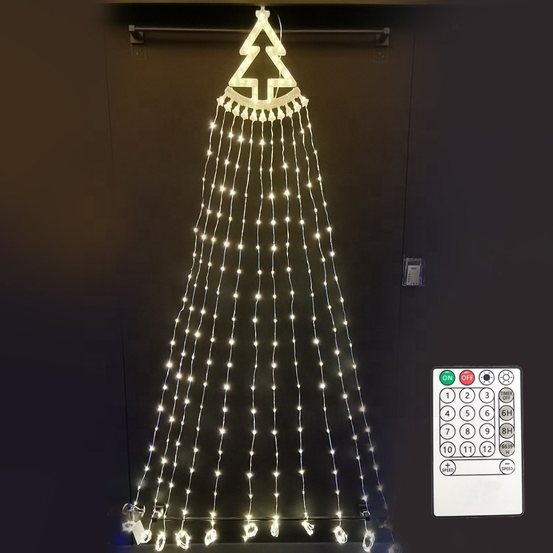 Wholesale LED Christmas Tree Waterfall Curtain – YZ-40056