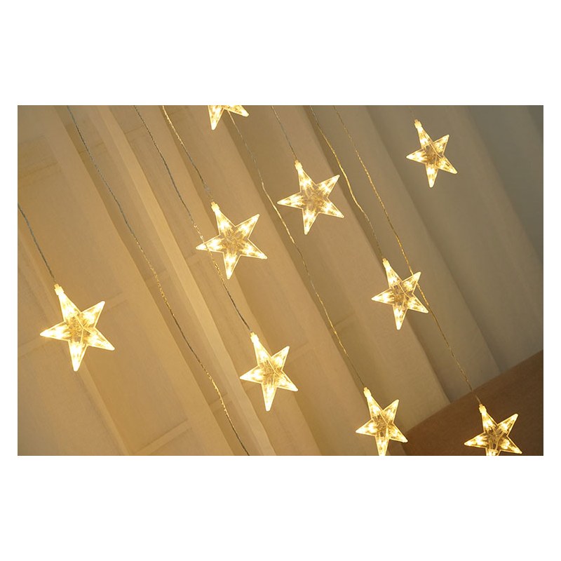 Wholesale LED Dscl St Ww 150LED Star Curtain – YZ-40071