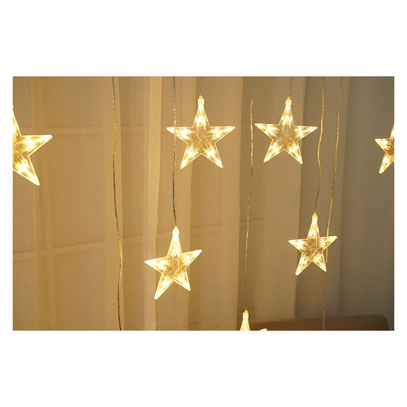 Wholesale LED Dscl St Ww 150LED Star Curtain – YZ-40071