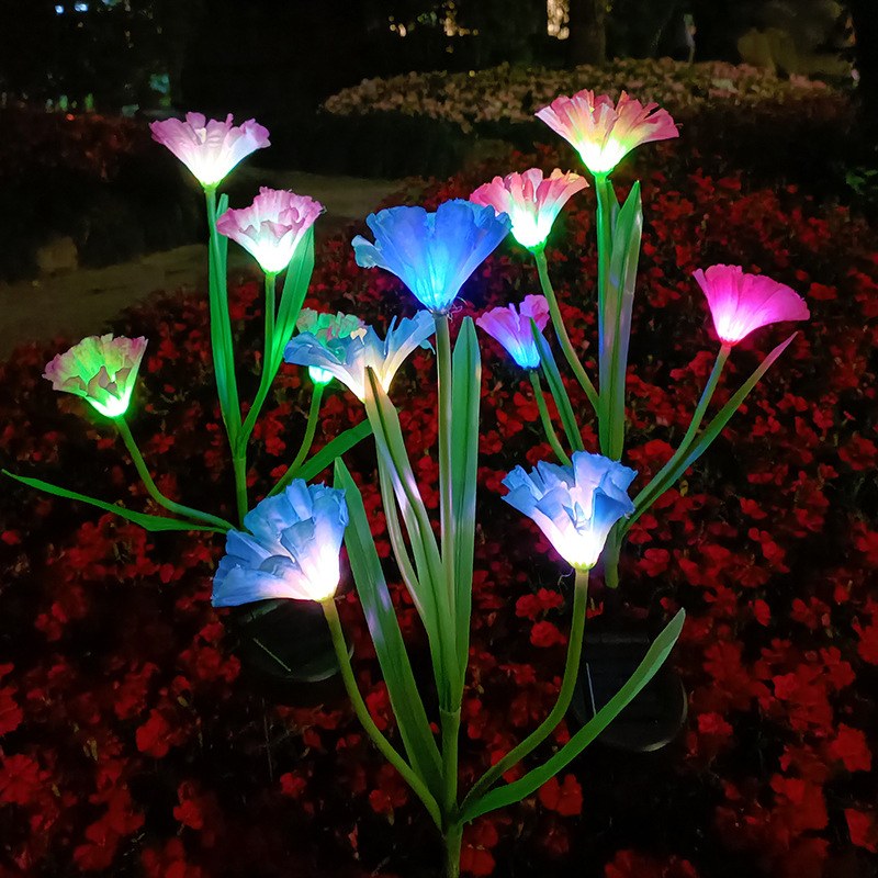 LED Solar Garden Light Morning Glory – YZ-50037