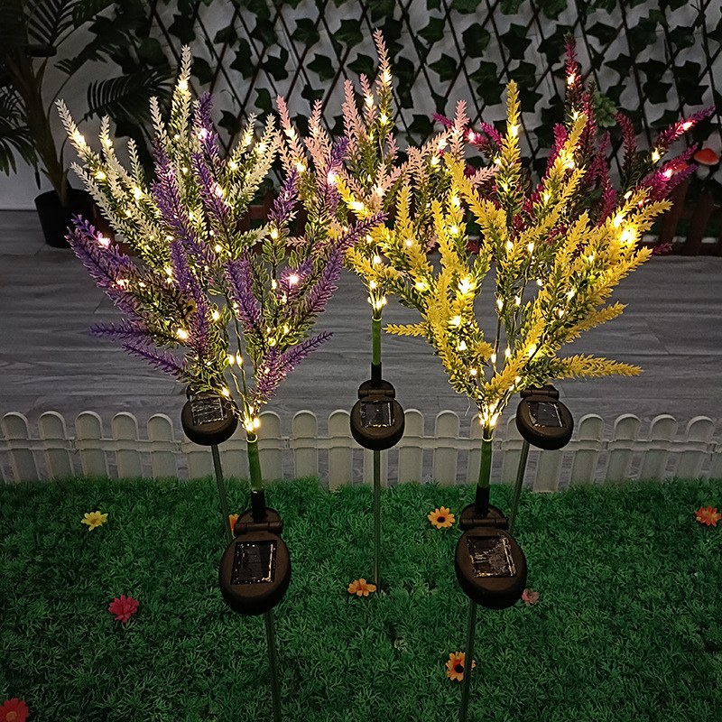LED Solar Garden Light Lavender – YZ-50041