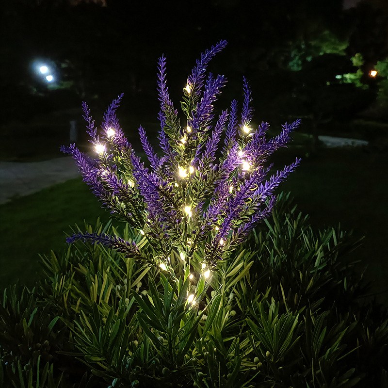 LED Solar Garden Light Lavender – YZ-50041