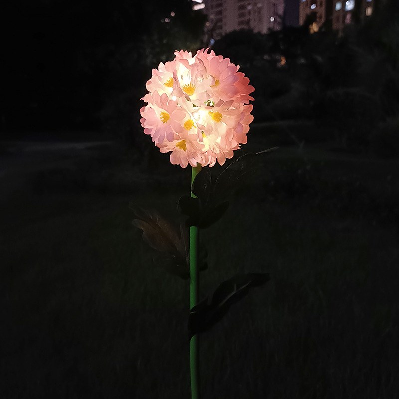 LED Solar Garden Light Ball Chrysanthemum – YZ-50044
