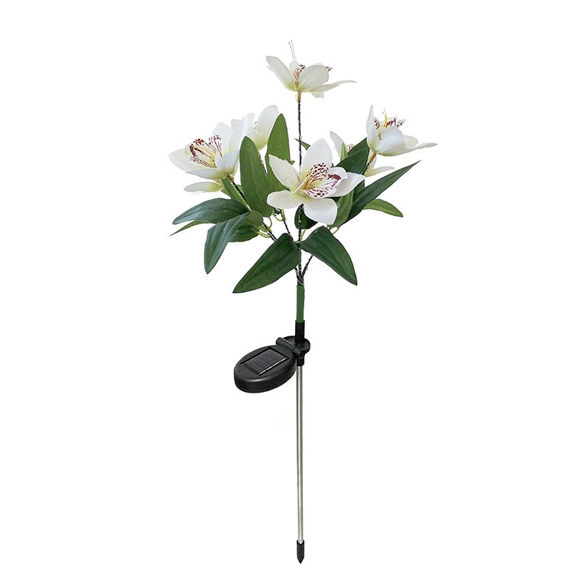 LED Solar Garden Light Orchid – YZ-50046