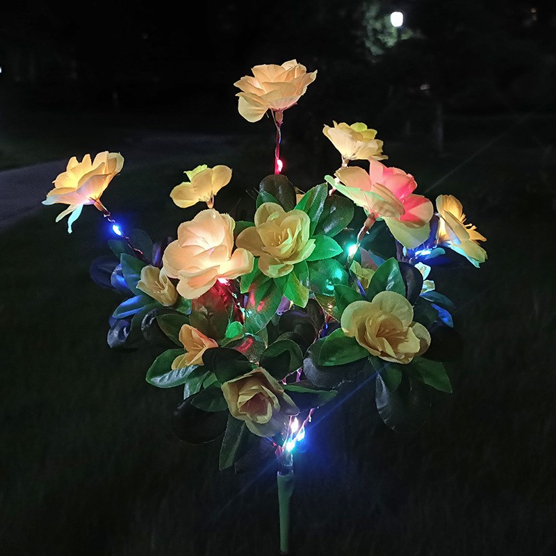 LED Solar Garden Light Azalea Flower – YZ-50049