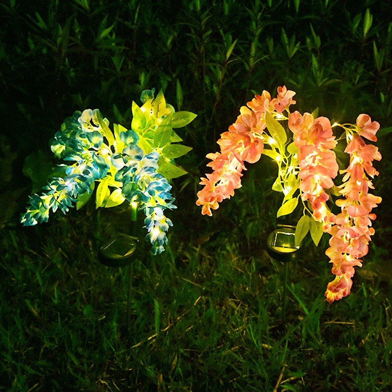 LED Solar Garden Light Wisteria Flower – YZ-50067