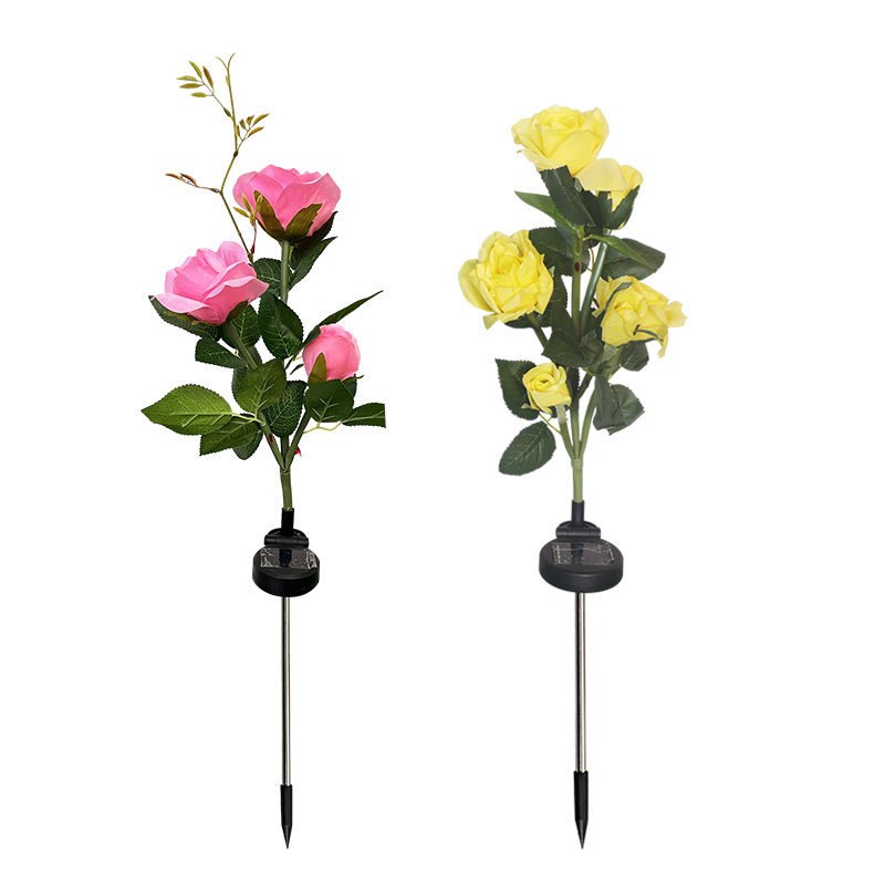 LED Solar Garden Light Rose – YZ-50070