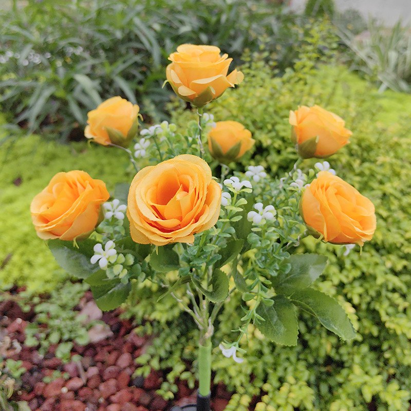 LED Solar Garden Light Rose – YZ-50071