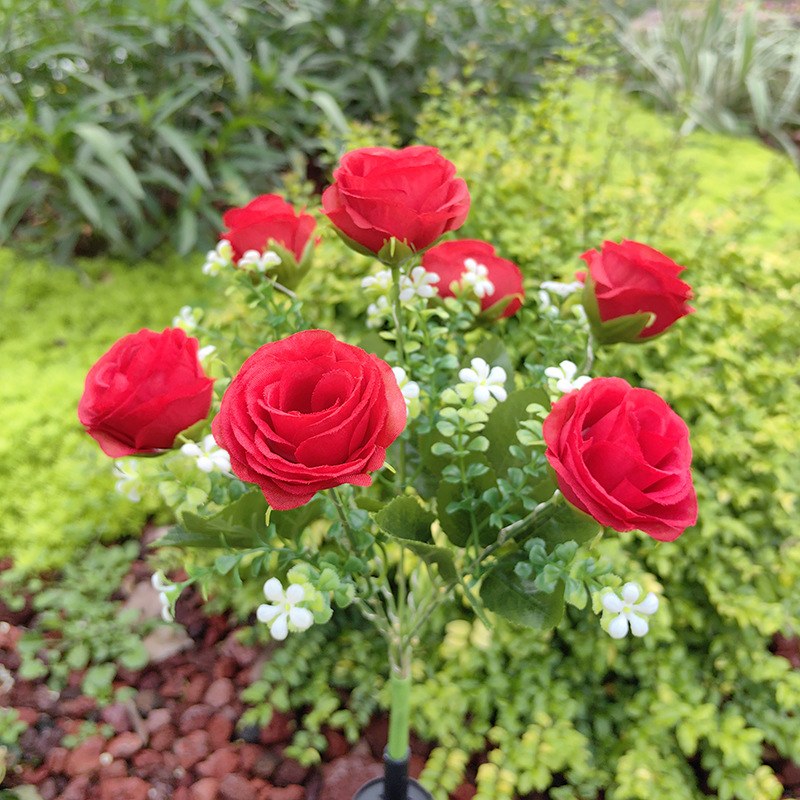 LED Solar Garden Light Rose – YZ-50071
