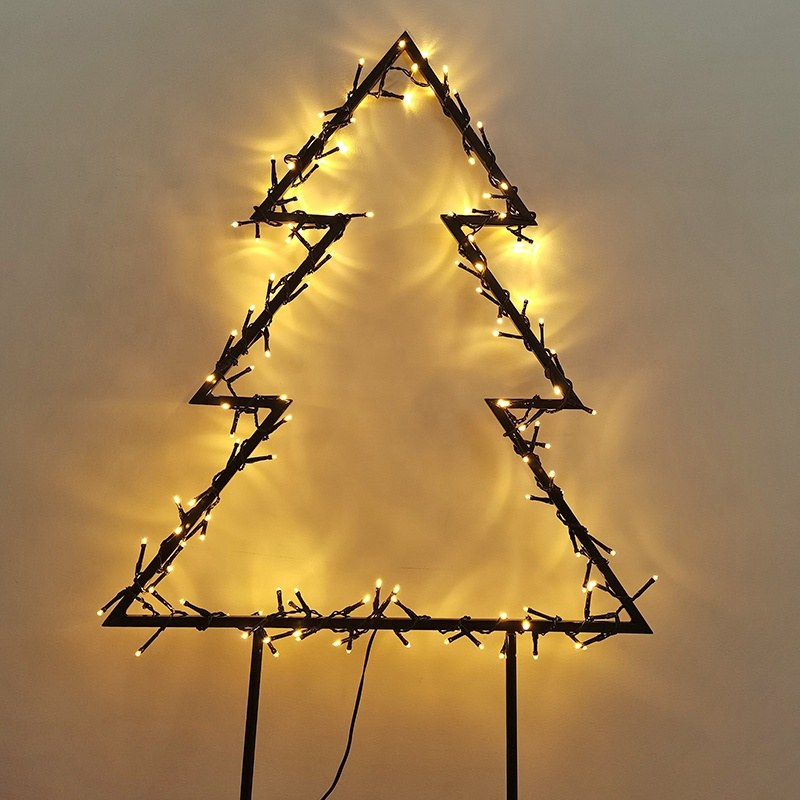 Wholesale Iron Metal Tree Frame LED Garden Lights – YZ-50087
