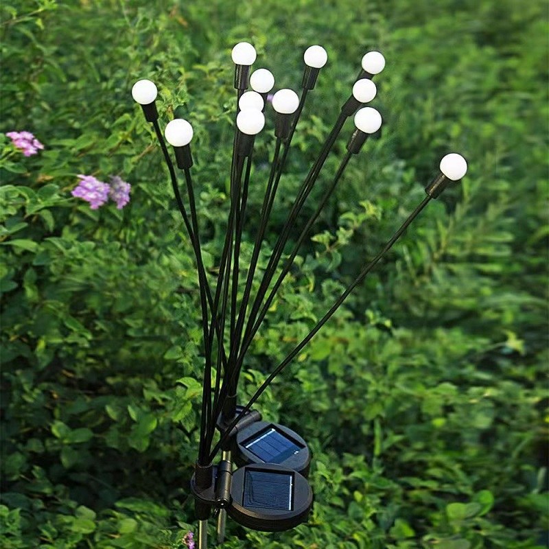 Solar Powered LED Garden Lights Firefly Lamp – YZ-50089