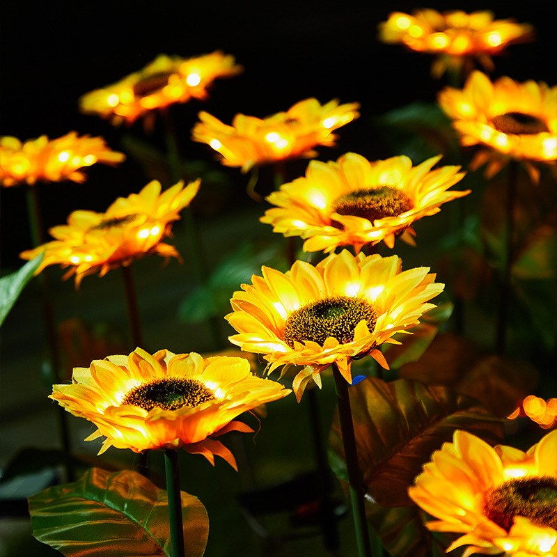 Solar Powered LED Garden Lights Sunflower – YZ-50091