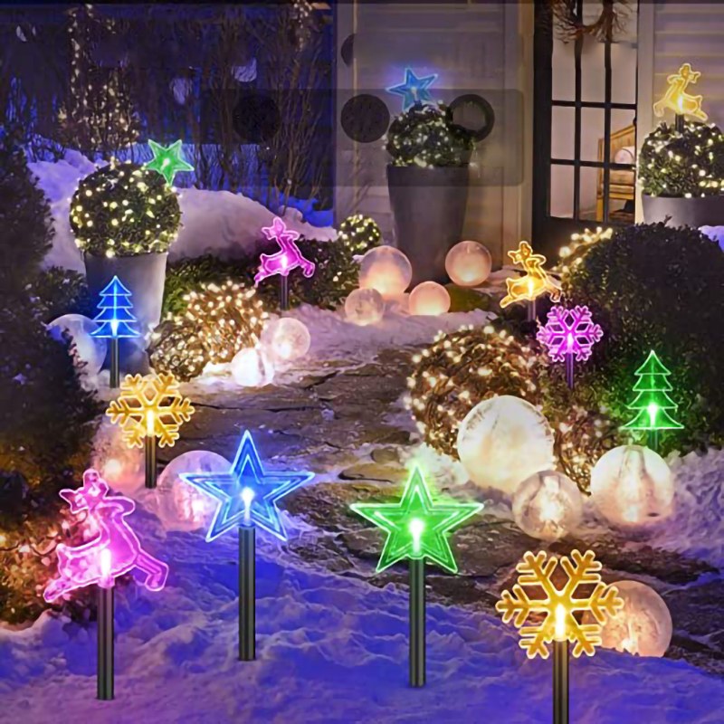 LED Battery Box Solar Powered Garden Lights – YZ-50093