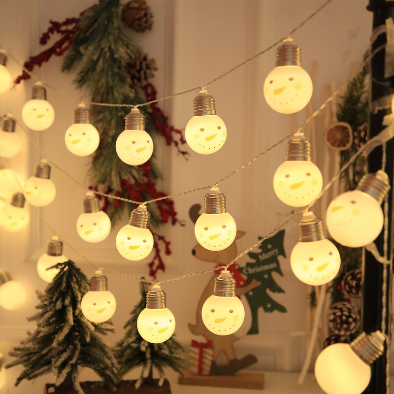 Wholesale LED Christmas String Lights Snowman – YZ-80055