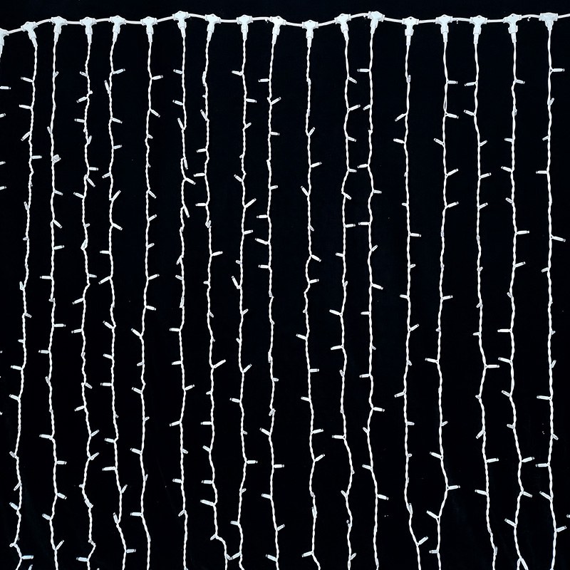 Wholesale White Rubber Cable LED Curtain Light – YZ-90139