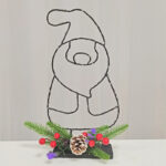 Wholesale LED Copper Wire Decoration Light Santa – YZ-10009