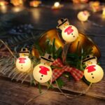 Wholesale LED Copper Wire Light Snowman – YZ-20162