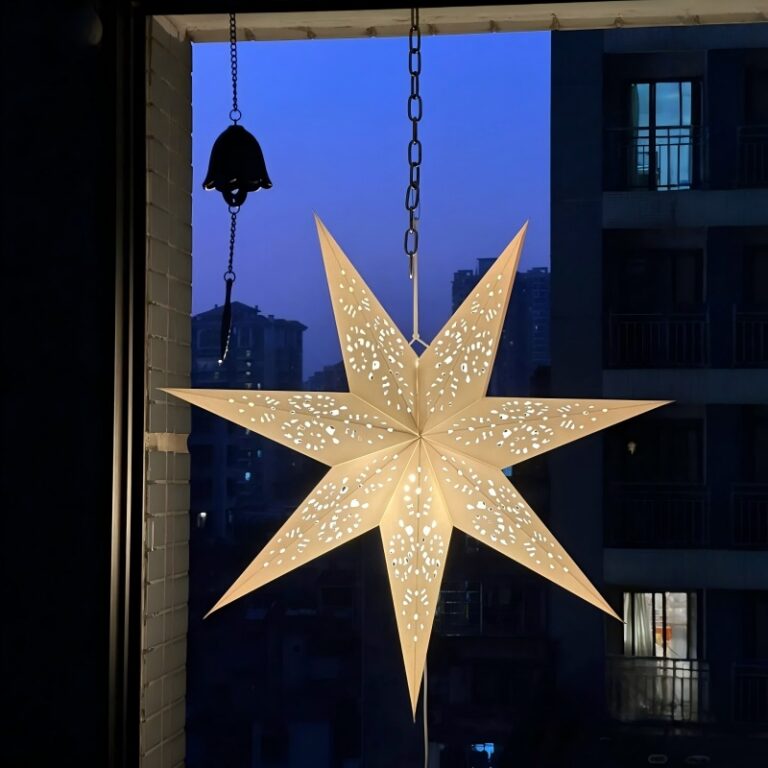 Wholesale LED Motif Decoration Light Paper Star – YZ-20174