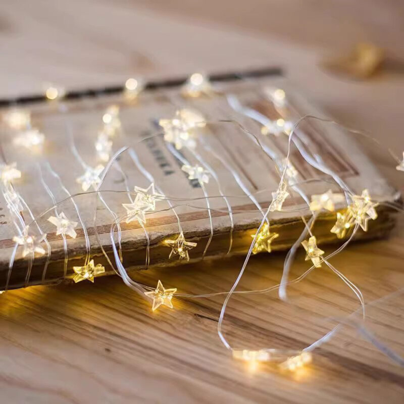 Wholesale LED Copper Wire Light With Stars – YZ-20459