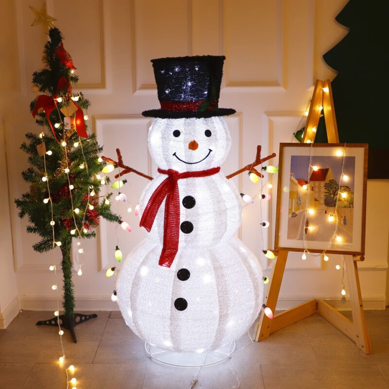 Wholesale LED Foldable Santa Claus Motif – YZ-60137