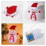 Wholesale LED Foldable Santa Snowman Motif – YZ-60136