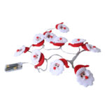 Wholesale LED Christmas String Lights Plush Santa – YZ-80056