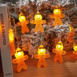 Wholesale LED String BO 10LED Gingerbread Man – YZ-90041