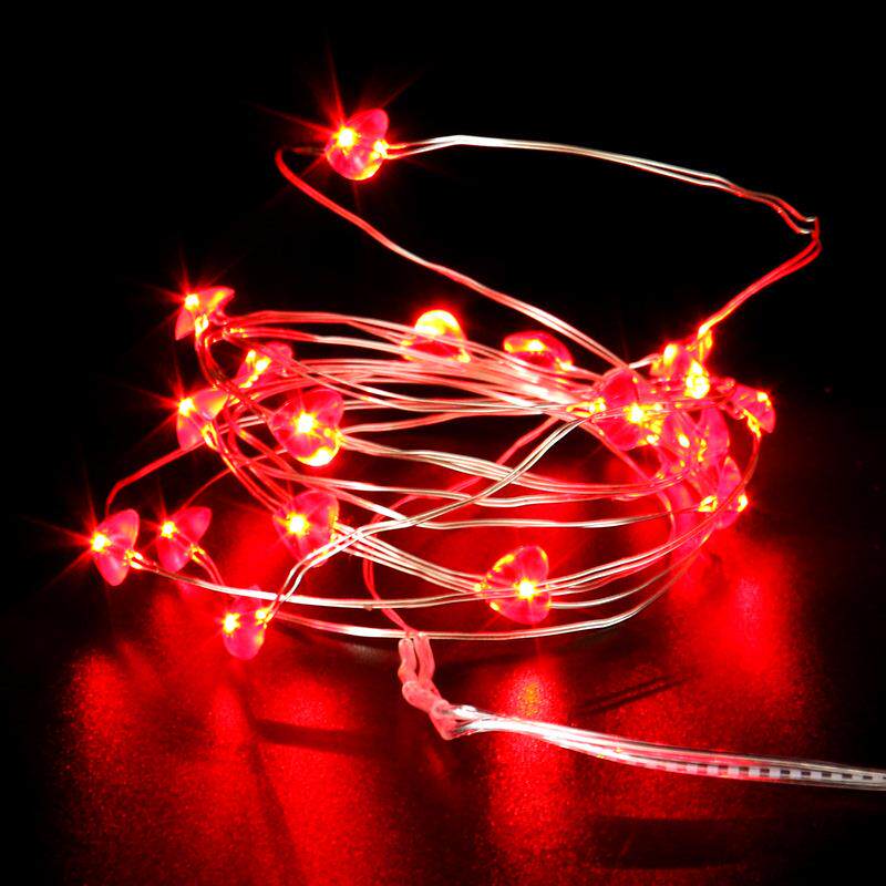 Wholesale BO Copper Wire LED Lights Heart – YZ-90056