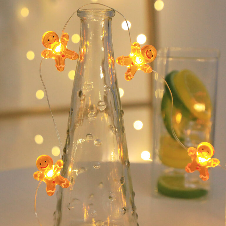 Wholesale BO Copper Wire LED Lights Gingerbread – YZ-90061