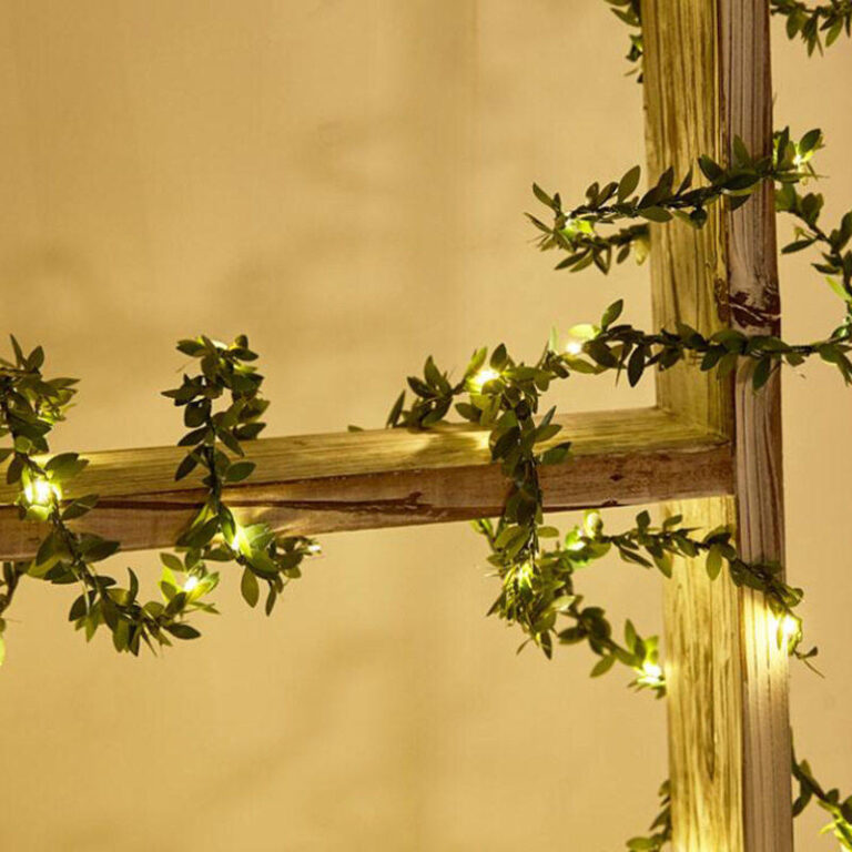 Wholesale Copper Wire LED PVC Leaf Decoration – YZ-90063