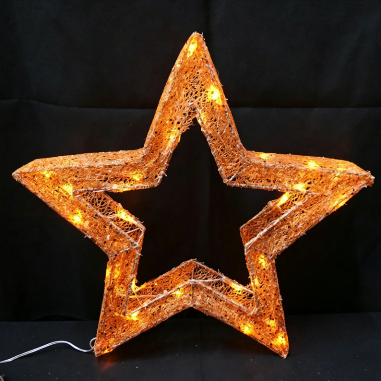 Wholesale LED Warm White Rope Light Double Star – YZ-90105