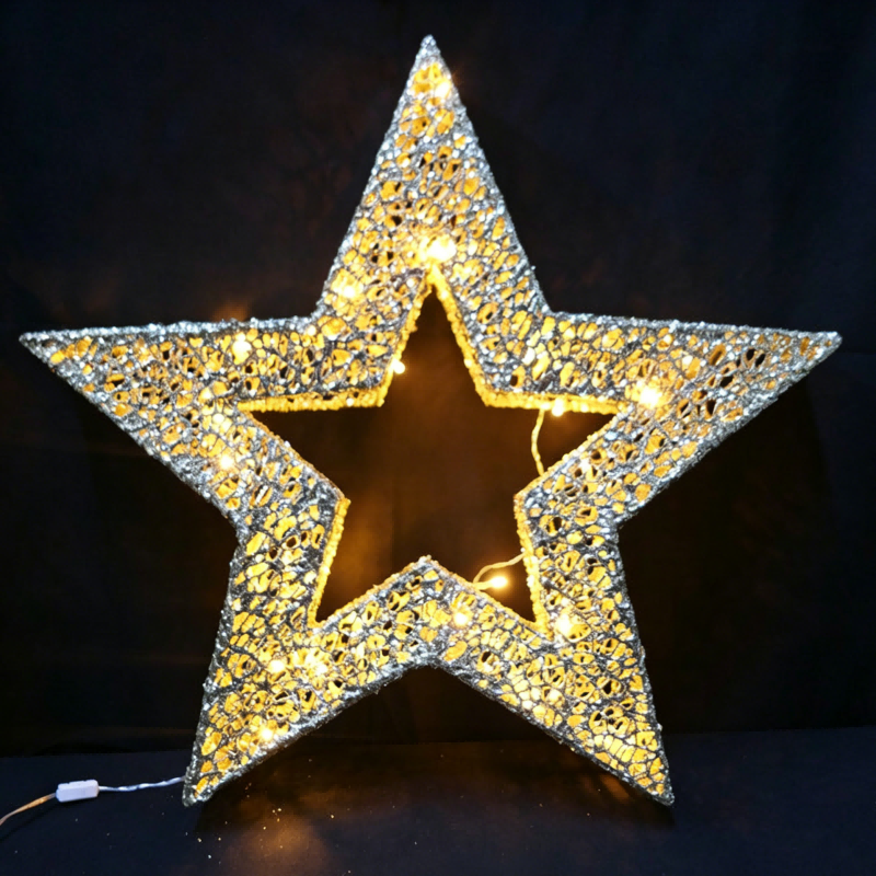 Wholesale LED Motif 3D Acrylic Star – YZ-90112