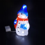 Wholesale LED Motif 3D Acrylic Snowman 20LED – YZ-90118