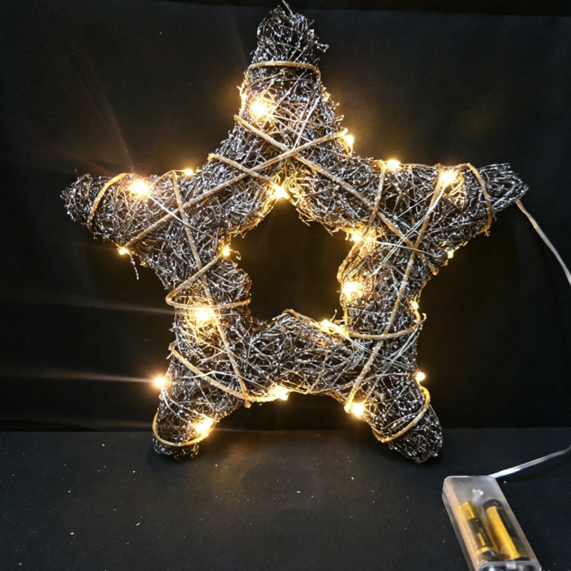 Wholesale Micro LED Motif With Hemp Rope – YZ-90130