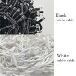 Wholesale LED Curtain Rubber Cable String Light – YZ-90142