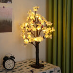 Wholesale Artificial Warm White LED Maple Lighted – YZ-90468